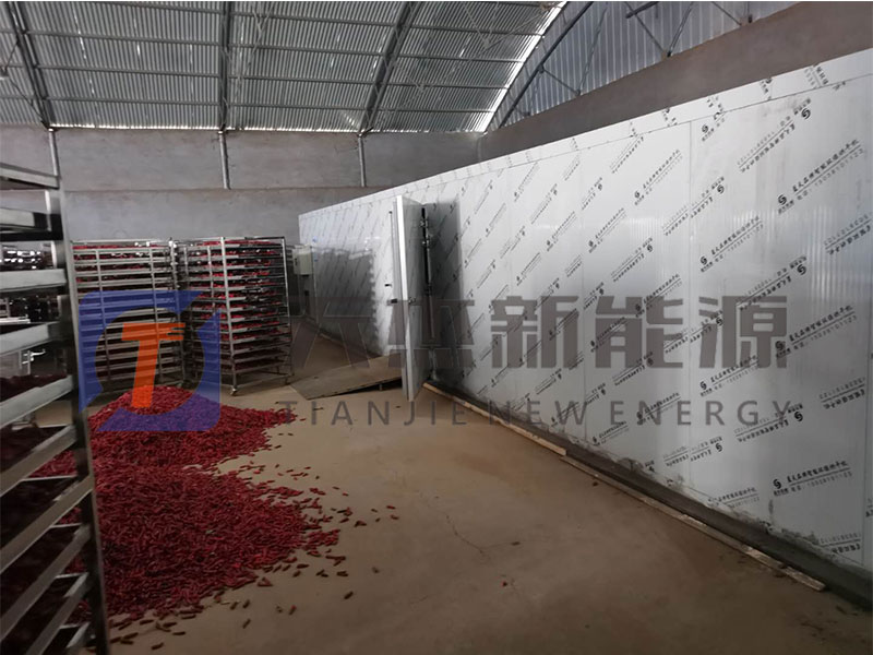 延邊辣椒烘干機(jī)幫扶項(xiàng)目安裝現(xiàn)場